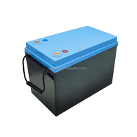 Boîtier de station d'alimentation DIY LiFePO4 12V 4 cellules grande capacité 300Ah IP54 en ABS, sortie 5kWh, boîtier de module de batterie vide