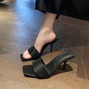 Diamond Purple Talons Pour Dames Sexy Stilettos 6CM/9CM Tacones finos Antideslizante Aumento de altura PU para verano Invierno Otoño - Product Image 4