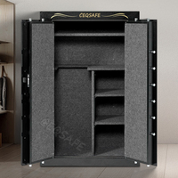 CEQSAFE Stahl Schwerlast-Tresorschrank mit Hochsicherheits-Digitaltresor und Waffendepot