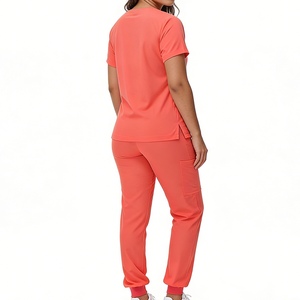 <span class=keywords><strong>ชุด</strong></span>ยูนิฟอร์มแพทย์แบบปรับแต่งได้ <span class=keywords><strong>ชุด</strong></span>สครับคอวีสำหรับผู้หญิงและผู้<span class=keywords><strong>ชาย</strong></span> <span class=keywords><strong>ชุด</strong></span> 2 ชิ้น มีกระเป๋า <span class=keywords><strong>ชุด</strong></span>ยูนิเซ็กซ์สำหรับโรงพยาบาล แห้งเร็ว แฟชั่น Sehe - Product Image 4