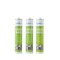 Colle liquide haute qualité à forte adhérence, fixation immédiate sur surfaces rugueuses pour la construction, super adhésif