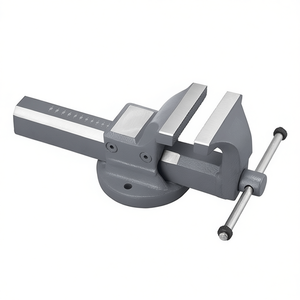 Tornillo de Banco Fervi de Acero Forjado de 6 Pulgadas con Mordazas de Alta Resistencia, Herramienta de Taller - Product Image 2