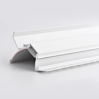 Plâtre dans le profil en aluminium mené pour l'éclairage de bande mené par escalier Plâtre pliable dans le profil en aluminium mené