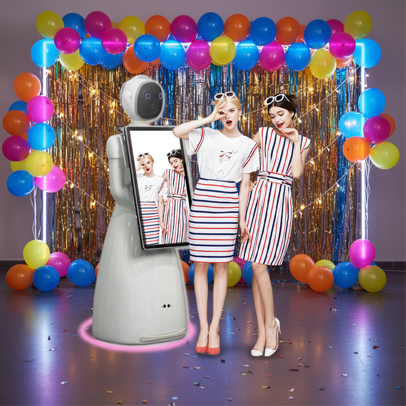 32 Smart Robot Photo Booth Interactive