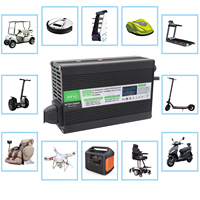 Chargeur de batterie de vente chaude de haute qualité 87.6V 2A avec affichage de charge pour chargeur de batterie Lifepo4 24S 76.8V 72V Lifepo4