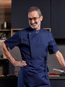Chaqueta de <span class=keywords><strong>Chef</strong></span> Japonesa, Uniforme de Pastelero, Chaqueta de Cocina, Uniforme de <span class=keywords><strong>Chef</strong></span> para Hombre, Uniforme de Hotel - Product Image 3