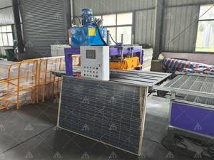 E chất thải năng lượng mặt trời PV bảng điều khiển máy tái chế quang điện Bảng điều khiển khung nhôm tháo dỡ máy loại bỏ - Product Image 5