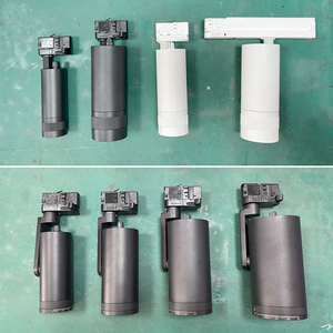 Ledeast T079 thông minh casambi độ sáng mờ Spotlight Nhôm Cơ thể <span class=keywords><strong>COB</strong></span> 10-60d Zoomable dẫn ánh sáng theo dõi với tổ ong - Product Image 3