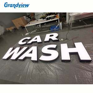 لافتة حروف مضيئة ثلاثية الأبعاد من الأكريليك للأعمال التجارية من GRANDVIEW GV-LS، معتمدة CE، مقاومة للماء، مناسبة للشوارع والطرق - Product Image 3