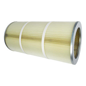 ไส้กรองอากาศกระบอกเมมเบรน PTFE ไส้กรองฝุ่นโพลีเอสเตอร์อัดพลีทไส้กรองอากาศ - Product Image 4