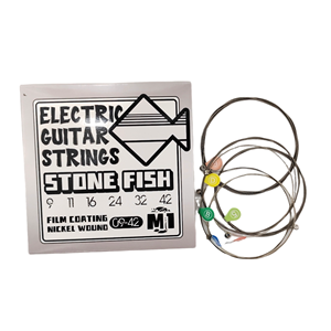 Juego completo de cuerdas para guitarra acústica folclórica Stonefish, cuerdas de acero con revestimiento NANO, accesorios antioxidantes para guitarras acústicas de 6 cuerdas - Product Image 5