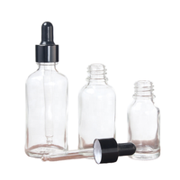 En stock, flacon en verre pour huile essentielle, 15 ml/30 ml, forme ronde avec compte-gouttes et bouchon pulvérisateur, flacon en verre ambré pour huile capillaire
