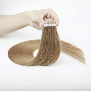 Remy Tape in Human Hair Extensions Double Drawn Tape Hair European Tape Human Hair Extensions - Product Image 4