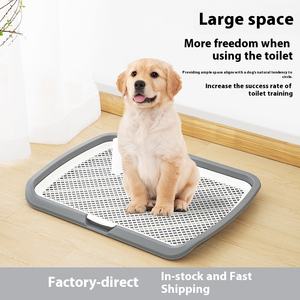 Extra grande Anti-Splash <span class=keywords><strong>Dog</strong></span> WC Stand Eco-Friendly Easy <span class=keywords><strong>Clean</strong></span> <span class=keywords><strong>Dog</strong></span> Mictório para pequenos cães grandes Feito plástico inclui sacos de cocô - Product Image 3