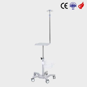 Chariot médical Great Cause WYTC710 à hauteur réglable avec poteau porte-perfusion pour usage hospitalier - Product Image 4