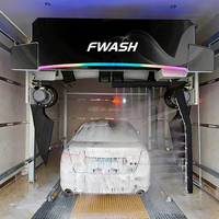 Machine de lavage de voitures automatique en libre-service de qualité fiable, système de lavage de voitures entièrement automatisé et convivial