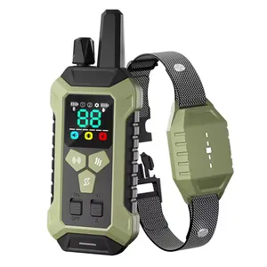 2024 New Arrival 2000FT 3 Training Modes Dog Shock Collar with 99 Levels E-shock for 2 Dogs