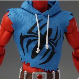 Figura de Acción Scarlet <span class=keywords><strong>Spider</strong></span> de PVC, Modelo Coleccionable con Traje Rojo y Azul para Exhibición, para Fans de Cómics, Embalaje Original - Product Image 4