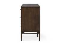 Meubles de chambre à coucher en bois de style américain de haute qualité, commode à sept tiroirs, personnalisée, moderne, pour usage hôtelier, lavable