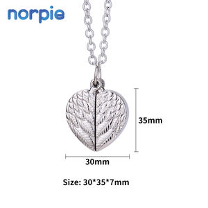 वेलेंटाइन दिवस बनाया खोला फोटो तस्वीर एन्जिल पंख लॉकेट लटकन रहने वाले स्मृति फोटो उच्च बनाने की क्रिया लॉकेट हार - Product Image 3