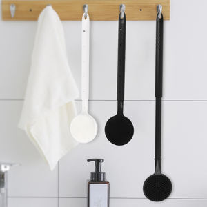 2025 vente chaude corps brosse douche en gros longue poignée Massage magique bain nettoyant - Product Image 5