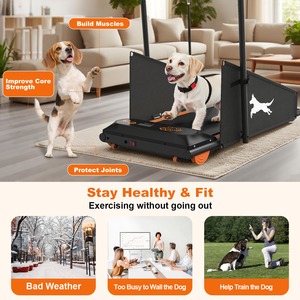 <span class=keywords><strong>Tapis</strong></span> roulant pour animaux <span class=keywords><strong>de</strong></span> compagnie, usage commercial/domestique, avec barrière <span class=keywords><strong>de</strong></span> sécurité, vitesse réglable, adapté aux chiens <span class=keywords><strong>de</strong></span> petite et moyenne taille - Product Image 3
