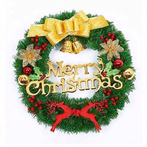 Couronne de Noël en aiguilles de pin, artisanat décoratif de Noël, best-seller - Product Image 6