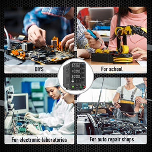 Jesverty SPS3010V 디지털 가변 <span class=keywords><strong>DC</strong></span> 전원 공급 장치 30V 5A 0-10A <span class=keywords><strong>24V</strong></span> 300W 단일 수리 재 작업 OCP OVP 단락 보호 - Product Image 6