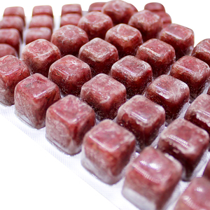 แช่แข็ง Bloodworm แช่แข็งสีแดงหนอนดอกไม้ปลาอาหาร - Product Image 3