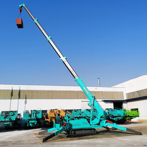 Équipement de levage sur chenilles compact et pliable à <span class=keywords><strong>t</strong></span>élécommande sans fil 5T 10T Grue araignée mobile certifiée Ce pour une utilisation en intérieur - Product Image 4