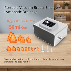 Máquina Portátil de Vacumterapia para Aumento de Senos, Drenaje Linfático y Masajes, Equipo de Belleza para Salón y Spa - Product Image 1