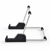 Vente flash Topfree TS-02 Support de tablette portable réglable en hauteur et pliable en métal pour ordinateur de bureau universel adapté aux tablettes de 7 à 12 pouces