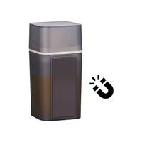 Pulvérisateur d'huile magnétique à brume fine, flacon de pulvérisation d'huile peu encombrant pour la cuisine, vaporisateur d'huile d'olive en plastique sans BPA pour friteuse à air et barbecue