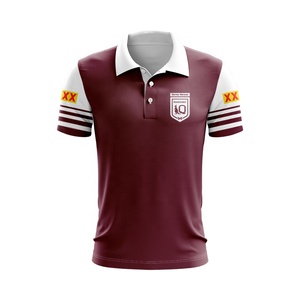 Camiseta de Rugby Personalizada 2026, Camiseta de Rugby de Poliéster Color Granate de Queensland, Pantalones Cortos, Ropa de Fútbol Americano, Impresión Sublimada - Product Image 4