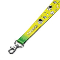 CH Wholesale Sublimation Printing Polyester Lanyards With Logo Custom Certification Keychain OEM ODM ECO Promotion Event Gifts
