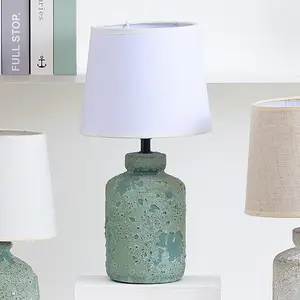 Produttore della lampada diretta a buon mercato lampada da comodino antico creativo lampada da tavolo in ceramica per uso domestico hotel