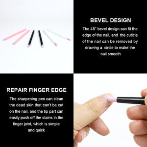 Bâtonnets de polissage pour soins des ongles, éliminateur de cuticules, <span class=keywords><strong>pierre</strong></span> ponce réparatrice pour peaux mortes, stylo de ponçage pour ongles - Product Image 3