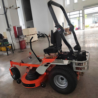 Tondeuse autoportée à rayon de braquage zéro, robuste, à essence, haute efficacité, avec grande plateau de coupe, pour usage commercial
