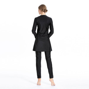 Long Sleeve Modest Swimwear for Muslim <strong>Women</strong> Included Hijab and Full Cover Modest <strong>Swim</strong> <strong>Skirt</strong> - Product Image 5