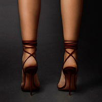 Sandales à talons hauts pour femmes de grande taille 13 avec bout ouvert sandales pour femmes pour la livraison directe
