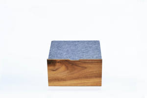 SAMDI support pour ordinateur portable de haute qualité support pour ordinateur portable noyer alliage d'aluminium fabricant en gros - Product Image 2