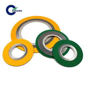 पीटफ फिलर स्टील पेपर सामग्री के साथ आंतरिक सर्पिल घाव गैसकेट धातु - Product Image 2