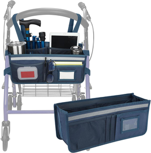 Wholesale <b>Rollator</b> Storage Bag Pouch Elderly Walker Bag Travel <b>Rollator</b> Bag Basket Rolling Waterproof <b>Rollator</b> Storage Bag - Product Image 3