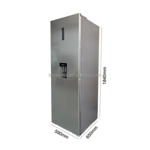 Réfrigérateur sans givre à porte simple de 24 pouces avec distributeur d'eau 220V, porte réversible pour maison, appartement et bureau Smart Spacio - Product Image 2