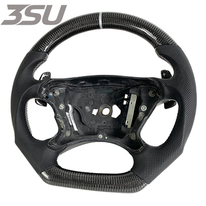 Volante Deportivo de Fibra de Carbono Personalizable para Mercedes-Benz Clase C/E/S 1993-2004, E220 E230 C200 VITO <span class=keywords><strong>CL</strong></span> W206 S350 S300 - Product Image 2