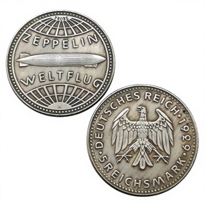 1929 Koin Peringatan Gaya Antik 5 Reichsmark Jerman, Hadiah, Dekorasi Rumah - Product Image 2