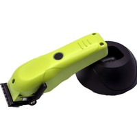 Tondeuse à cheveux avancée à longueur réglable avec câble USB, autonomie prolongée, écran LCD, station de charge et limiteurs