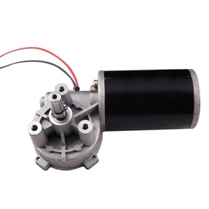 มอเตอร์เกียร์แบบหนอน DC เกรดอุตสาหกรรม เสียงเบา แรงบิดสูง 12V 24V 63มม. 76มม. 60มม. ขายส่ง มีบริการ OEM - Product Image 1