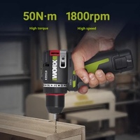 Mini perceuse à commande intelligente WU135 perceuse électrique portative domestique perceuse à pistolet à batterie au Lithium tournevis électrique à électrique