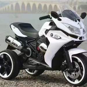 Hot Selling <span class=keywords><strong>3</strong></span>-Rad leuchtende elektrische bunte Kunststoff Kinder Motorrad Spielzeug Auto Unisex Ride-On mit MP3-Funktion - Product Image 4